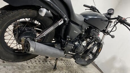 Sinnis Hoodlum 125 2017 NON RUNNING CRUISER PROJECT BIKE 125CC 10