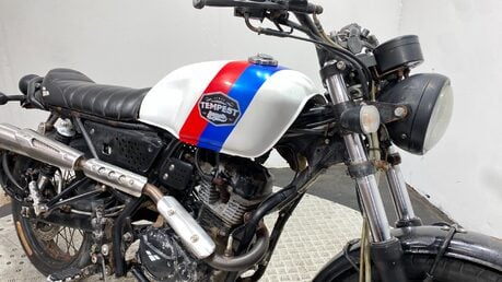 Lexmoto Tempest 125 LJ 2019 14K GOOD RUNNING PROJECT BIKE CAFE BOBBER 125CC 6