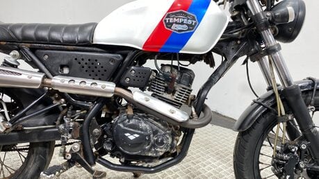 Lexmoto Tempest 125 LJ 2019 14K GOOD RUNNING PROJECT BIKE CAFE BOBBER 125CC 7