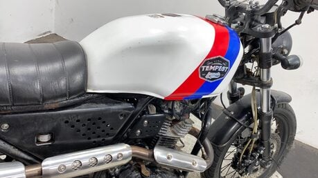 Lexmoto Tempest 125 LJ 2019 14K GOOD RUNNING PROJECT BIKE CAFE BOBBER 125CC 8