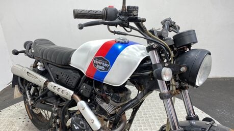 Lexmoto Tempest 125 LJ 2019 14K GOOD RUNNING PROJECT BIKE CAFE BOBBER 125CC 18