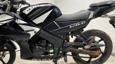 Skyjet XGJ SJ 125 2012 11K NON RUNNING SPORTS BIKE PROJECT BIKE 125CC 14