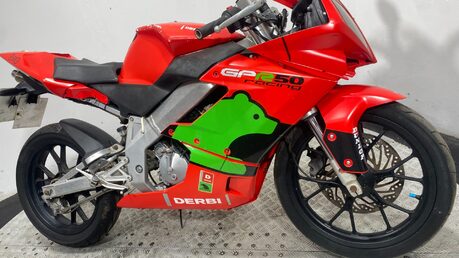 Derbi GPR 50 2006 NO RUNNING PROJECT BIKE 50CC 2 STROKE 2T GEARED 5