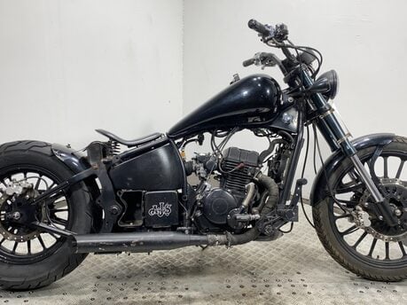 Ajs DD 125 E-5C 2011 RUNNING LARGE CRUISER BIKE PROJECT 125CC
