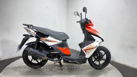 Kymco Super 8 50i 4-STROKE 2019 10K RUNNING PROJECT BIKE SCOOTER 50CC 1