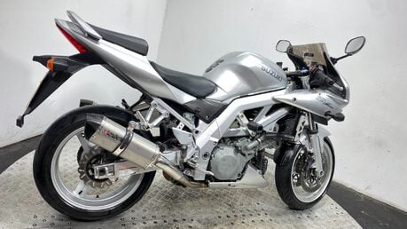 Suzuki SV 1000 2003 NEW MOT SPORTS EXHAUST ONLY 8K 1000CC VTWIN 2
