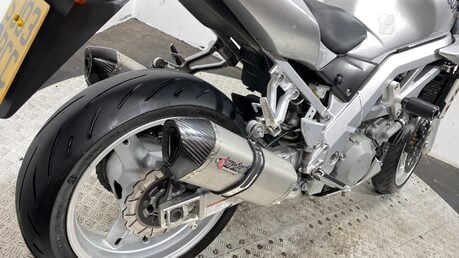 Suzuki SV 1000 2003 NEW MOT SPORTS EXHAUST ONLY 8K 1000CC VTWIN 3