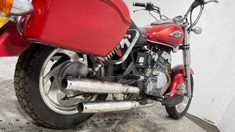 Jinlun Texan JL 125 11 2007 CRUISER RUNNING BIKE PROJECT BIKE 125CC 9
