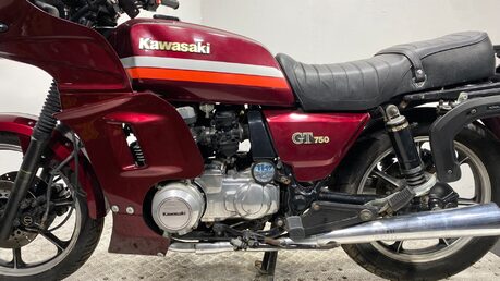 Kawasaki GT 750 Z 1990 38K RUNNING CLASSIC PROJECT BIKE 750CC 15