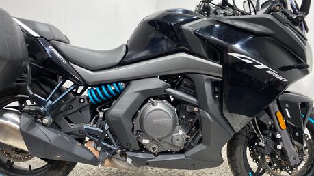 cf moto GT 650 2020 20K RUNNING PROJECT BIKE READ AD PANNIERS 650CC 5
