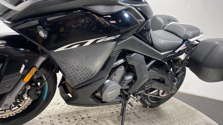 cf moto GT 650 2020 20K RUNNING PROJECT BIKE READ AD PANNIERS 650CC 13