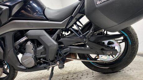 cf moto GT 650 2020 20K RUNNING PROJECT BIKE READ AD PANNIERS 650CC 14