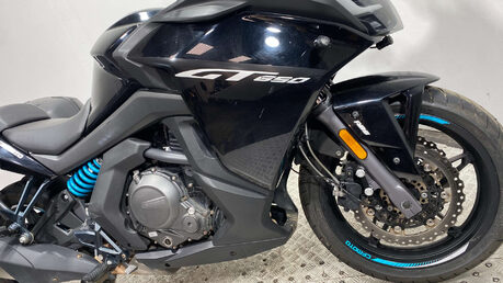 cf moto GT RUNNING PROJECT BIKE READ AD PANNIERS 650CC 6