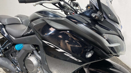 cf moto GT RUNNING PROJECT BIKE READ AD PANNIERS 650CC 7