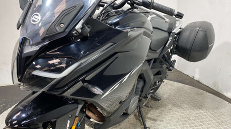 cf moto GT RUNNING PROJECT BIKE READ AD PANNIERS 650CC 21