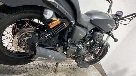 Sinnis Hoodlum 125 2018 17K RUNNING PROJECT CRUISER BIKE 125CC 9