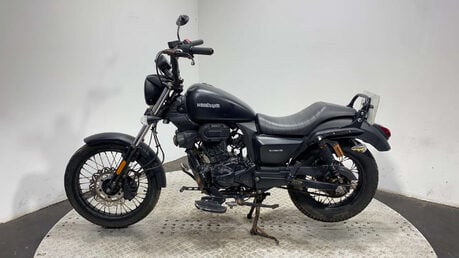 Sinnis Hoodlum 125 2018 17K RUNNING PROJECT CRUISER BIKE 125CC 11