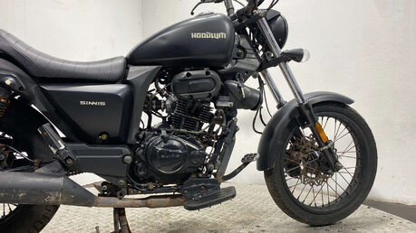 Sinnis Hoodlum 125 2018 17K RUNNING PROJECT CRUISER BIKE 125CC 4