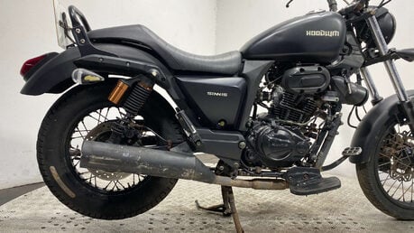Sinnis Hoodlum 125 2018 17K RUNNING PROJECT CRUISER BIKE 125CC 3