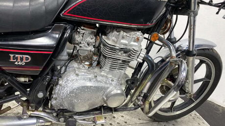 Kawasaki LTD 440 1981 RUNNING PROJECT CLASSIC BIKE A2 6