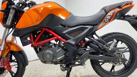 KSR Moto GRS 2018 CARBED 125CC RUNNING PROJECT BIKE 16