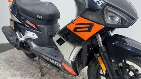 WK Bikes SX 2021 ONLY 8K RUNNING PROJECT SCOOTER 125CC 8