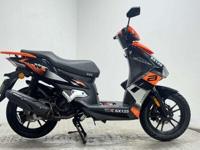 WK Bikes SX 2021 ONLY 8K RUNNING PROJECT SCOOTER 125CC