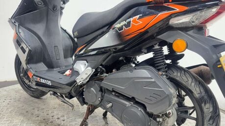 WK Bikes SX 2021 ONLY 8K RUNNING PROJECT SCOOTER 125CC 20