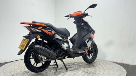 WK Bikes SX 2021 ONLY 8K RUNNING PROJECT SCOOTER 125CC 18