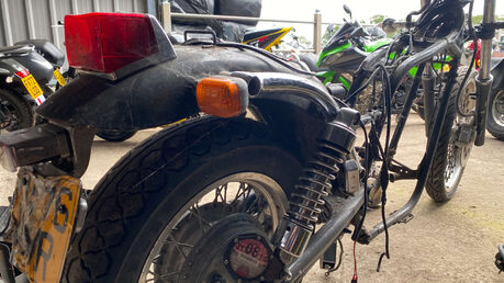 Suzuki GS 1991 PARTS BIKE 20K ROLLING CHASSIS CLASSIC 18
