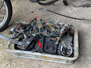 Suzuki GS 1991 PARTS BIKE 20K ROLLING CHASSIS CLASSIC 4