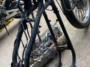 Suzuki GS 1991 PARTS BIKE 20K ROLLING CHASSIS CLASSIC 20