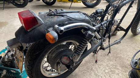 Suzuki GS 1991 PARTS BIKE 20K ROLLING CHASSIS CLASSIC 16