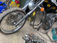 Suzuki GS 1991 PARTS BIKE 20K ROLLING CHASSIS CLASSIC 24