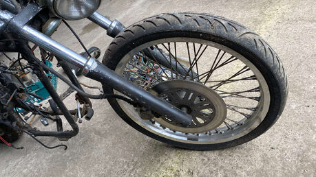 Suzuki GS 1991 PARTS BIKE 20K ROLLING CHASSIS CLASSIC 10