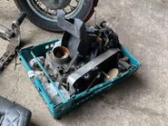 Suzuki GS 1991 PARTS BIKE 20K ROLLING CHASSIS CLASSIC 2