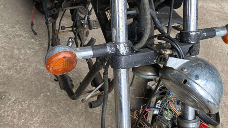 Suzuki GS 1991 PARTS BIKE 20K ROLLING CHASSIS CLASSIC 11