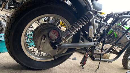 Suzuki GS 1991 PARTS BIKE 20K ROLLING CHASSIS CLASSIC 17