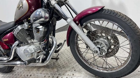 Yamaha XV Virago 1997 RUNNING PROJECT CRUISER BIKE 125CC 8
