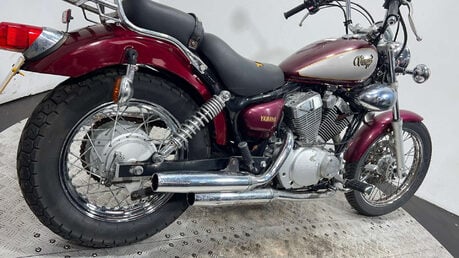 Yamaha XV Virago 1997 RUNNING PROJECT CRUISER BIKE 125CC 10