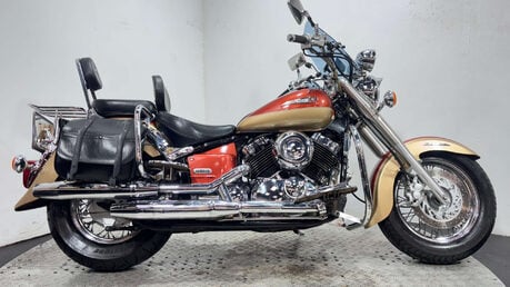 Yamaha XVS dragstar 650 2001 11k running project bike cruiser 6