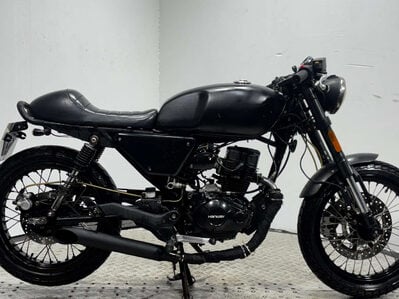 Hanway HC 2018 4K RUNNING PROJECT BIKE 125CC CAFE RACER LEARNER BIKE