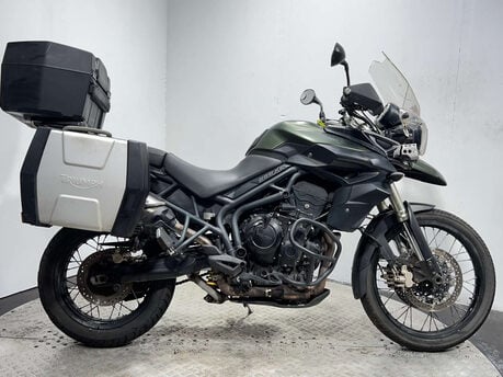 Triumph Tiger XC ABS 2013 33K GREAT RUNNING ADVENTURE PROJECT BIKE FULL LUGGAGE