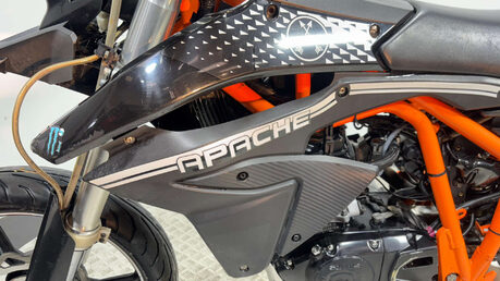 Sinnis Apache 125 2021 8K NON RUNNING SUPERMOTO PROJECT BIKE 125CC 16