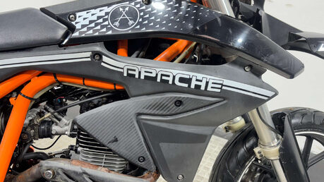 Sinnis Apache 125 2021 8K NON RUNNING SUPERMOTO PROJECT BIKE 125CC 18