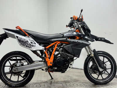 Sinnis Apache 125 2021 8K NON RUNNING SUPERMOTO PROJECT BIKE 125CC