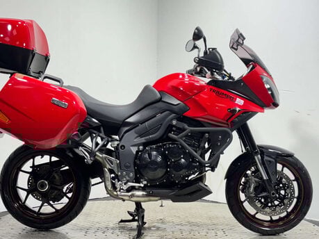 Triumph Tiger 2014 39K FULL LUGGAGE TRADE SALE ADVENTURE BIKE 1050CC
