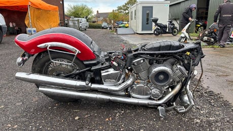 Yamaha XVS 2000 DRAGSTAR 29K PROJECT BREAKER TRIKE 3 WHEELER SHAFT DRIVE 1100CC CRUIS 1