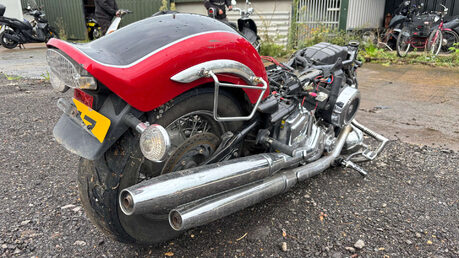 Yamaha XVS 2000 DRAGSTAR 29K PROJECT BREAKER TRIKE 3 WHEELER SHAFT DRIVE 1100CC CRUIS 8