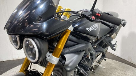 Triumph Street Triple 2009 51K GREAT RUNNING TRADE SALE LONG MOT SPORTS EXHAUST 20